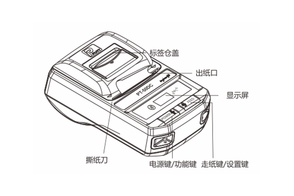 918博天堂标签打印机50DC基本功效按键使用